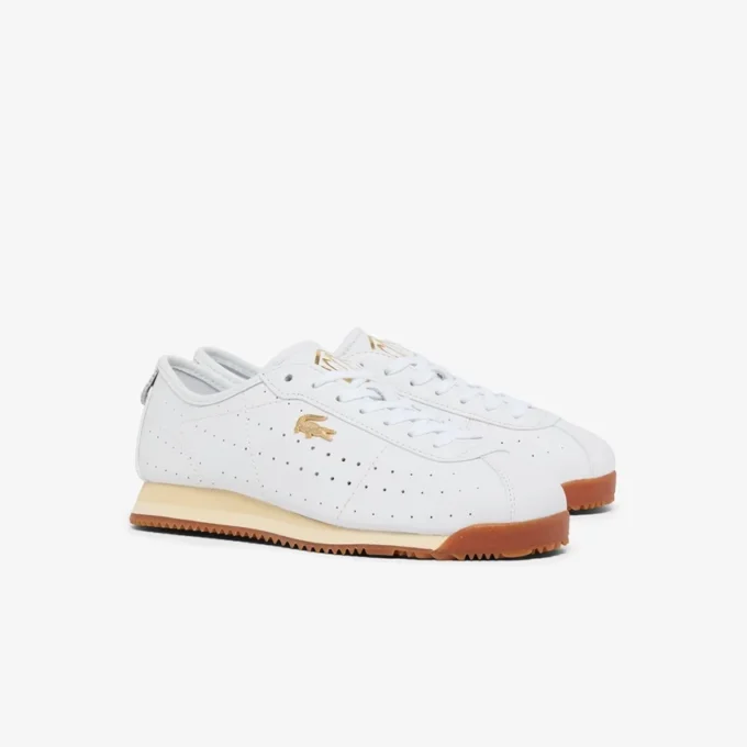 Club-Low-Ledersneaker für Damen