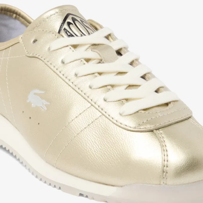 Club-Low-Ledersneaker für Damen