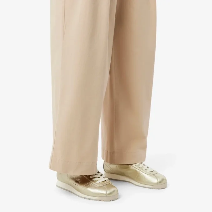 Club-Low-Ledersneaker für Damen