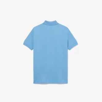 Colorblock-Poloshirt im Petit-Piqué-Stil
