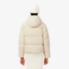 Damen-Daunenjacke mit Kapuze in lockerer Passform