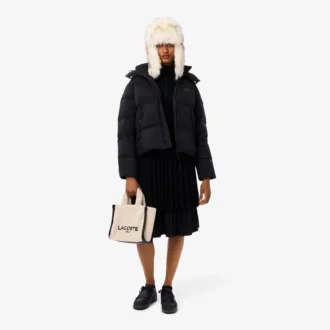 Damen-Daunenjacke mit Kapuze in Relaxed Fit