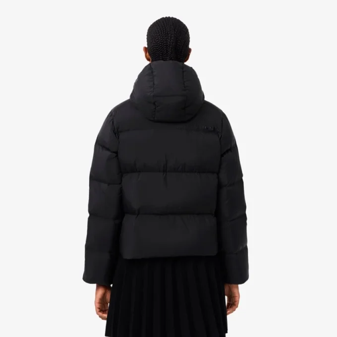 Damen-Daunenjacke mit Kapuze in Relaxed Fit