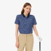 Damen-Golf-Poloshirt mit UV-Schutz in Regular-Passform