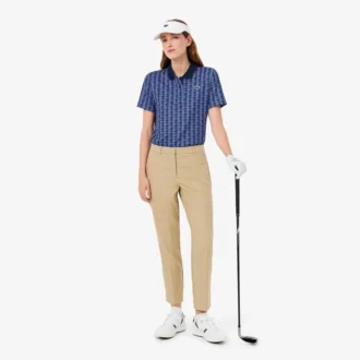 Damen-Golf-Poloshirt mit UV-Schutz in Regular-Passform