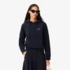 Damen-Hoodie mit lockerer Passform aus Piqué