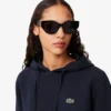 Damen-Hoodie mit lockerer Passform aus Piqué