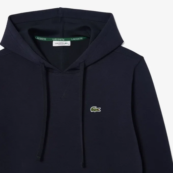 Damen-Hoodie mit lockerer Passform aus Piqué