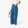 Damen-Jeans mit weitem Bein