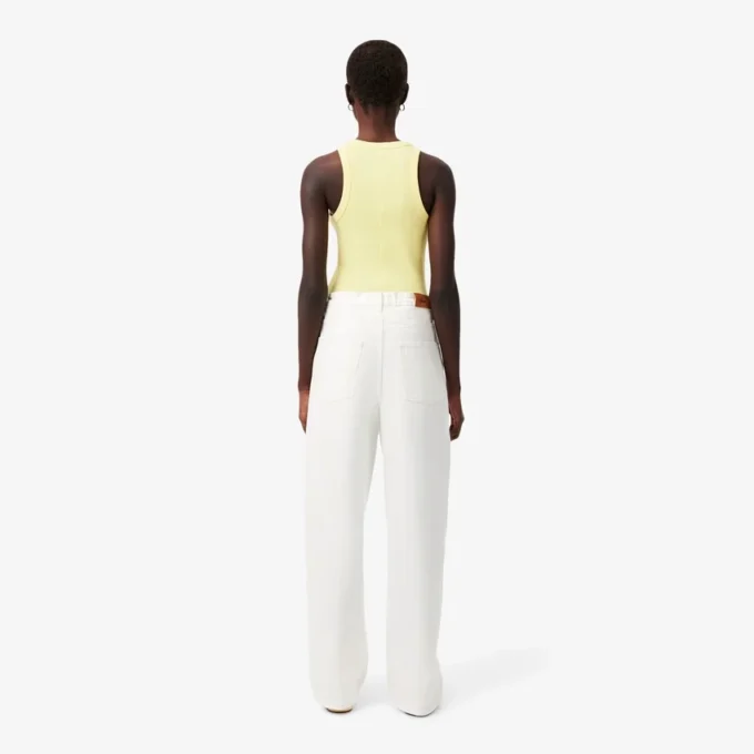 Damen-Jeans mit weitem Bein