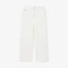 Damen-Jeans mit weitem Bein