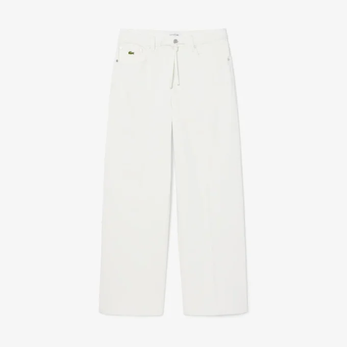 Damen-Jeans mit weitem Bein