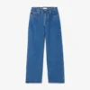 Damen-Jeans mit weitem Bein