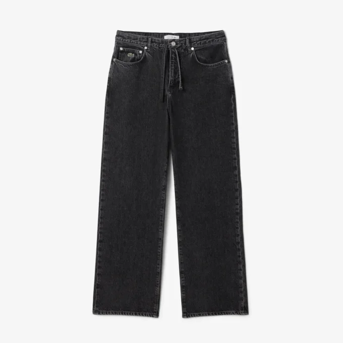 Damen-Jeans mit weitem Bein