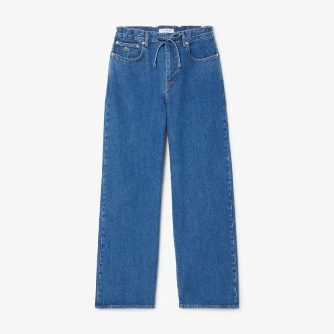 Damen-Jeans mit weitem Bein