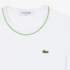 Damen-Jersey-T-Shirt mit Kontrastbesatz