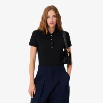 Damen L.12.D Slim Fit Stretch Mini Piqua Poloshirt