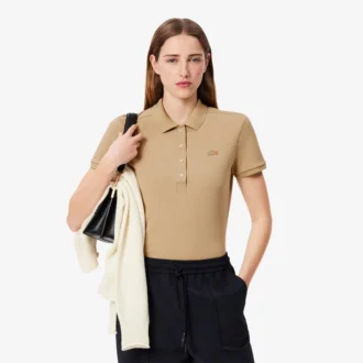 Damen L.12.D Slim Fit Stretch Mini Piqua Poloshirt