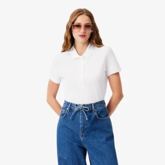 Damen L.12.D Slim Fit Stretch Mini Piqua Poloshirt
