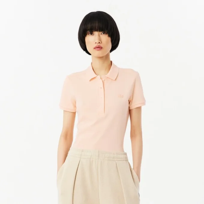 Damen L.12.D Slim Fit Stretch Mini Piqua Poloshirt