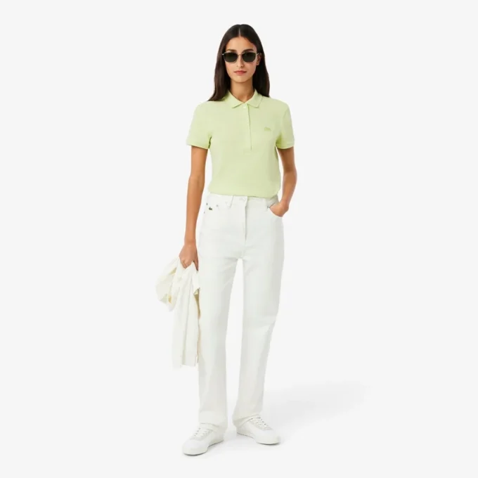 Damen L.12.D Slim Fit Stretch Mini Piqua Poloshirt