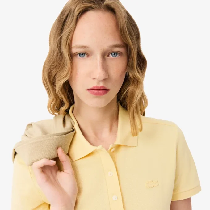 Damen L.12.D Slim Fit Stretch Mini Piqua Poloshirt