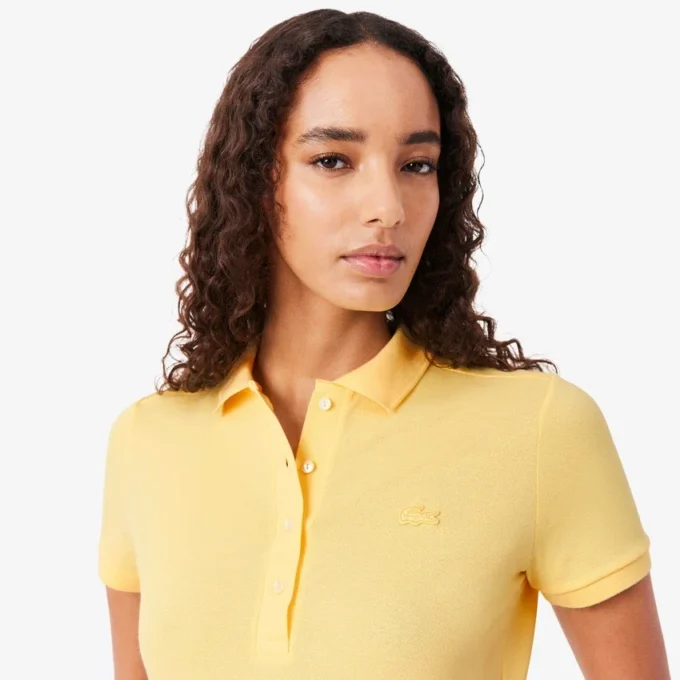 Damen L.12.D Slim Fit Stretch Mini Piqua Poloshirt