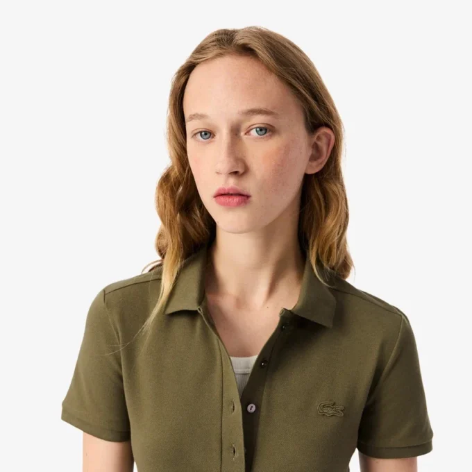Damen L.12.D Slim Fit Stretch Mini Piqua Poloshirt