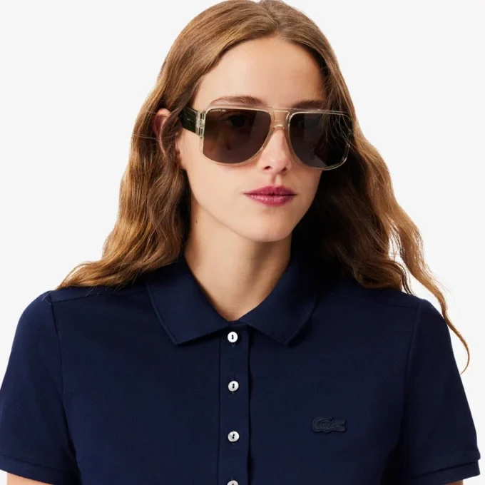 Damen L.12.D Slim Fit Stretch Mini Piqua Poloshirt
