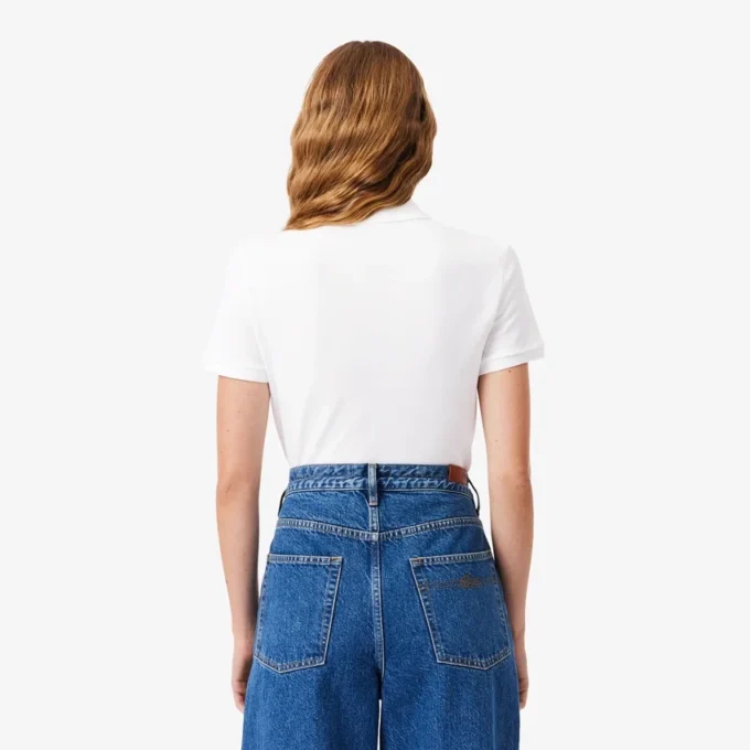 Damen L.12.D Slim Fit Stretch Mini Piqua Poloshirt