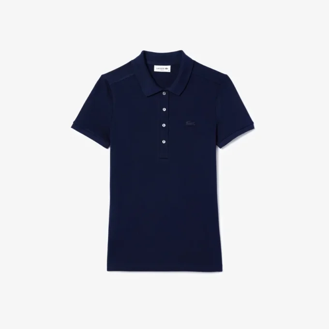 Damen L.12.D Slim Fit Stretch Mini Piqua Poloshirt
