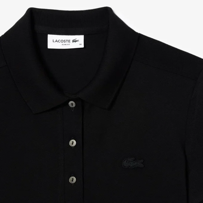Damen L.12.D Slim Fit Stretch Mini Piqua Poloshirt