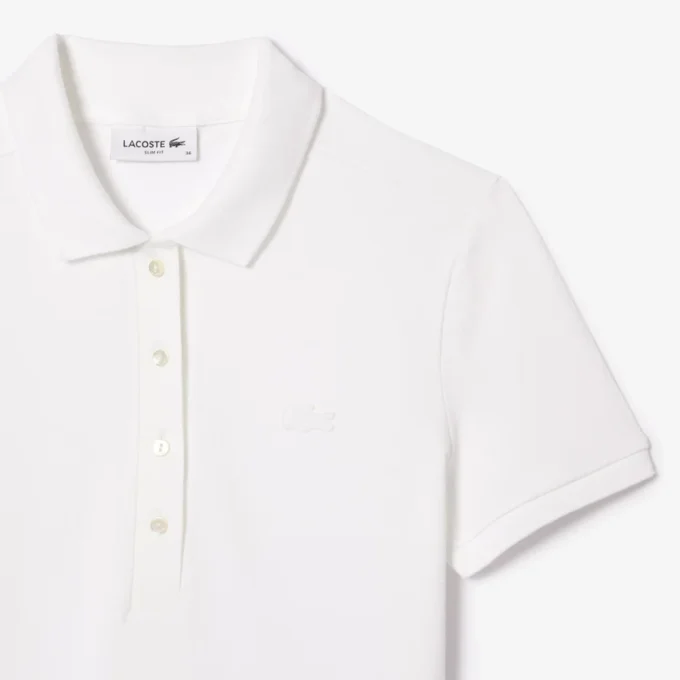 Damen L.12.D Slim Fit Stretch Mini Piqua Poloshirt