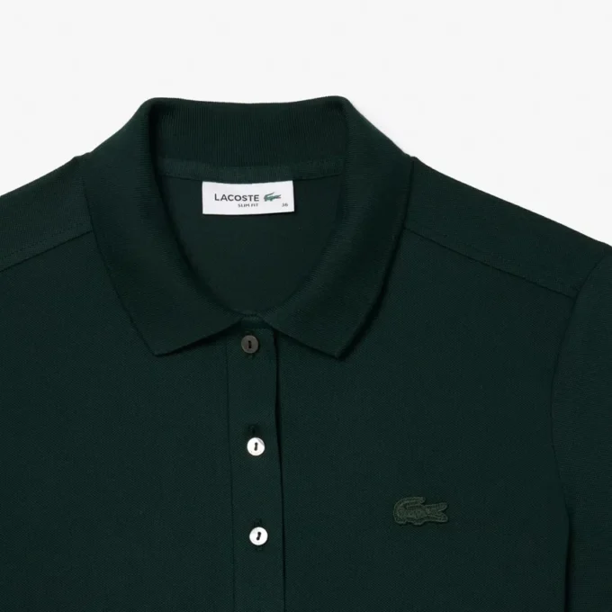 Damen L.12.D Slim Fit Stretch Mini Piqua Poloshirt