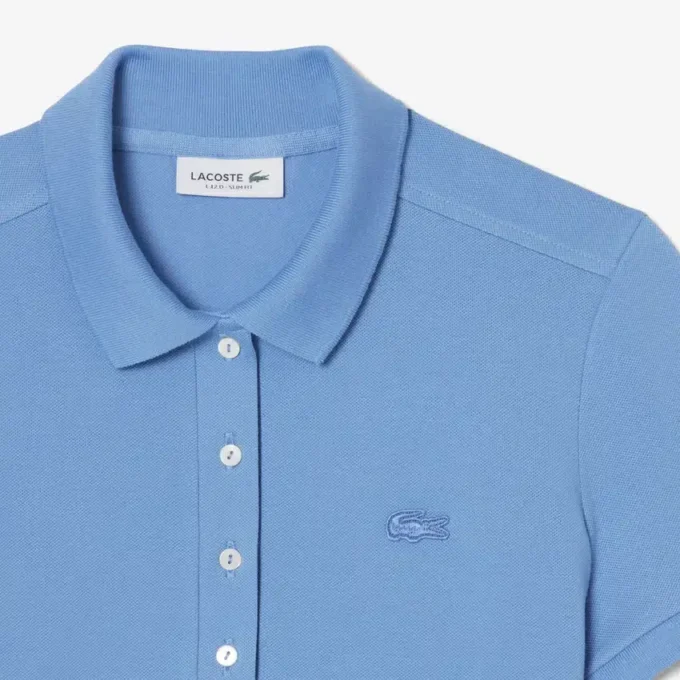 Damen L.12.D Slim Fit Stretch Mini Piqua Poloshirt