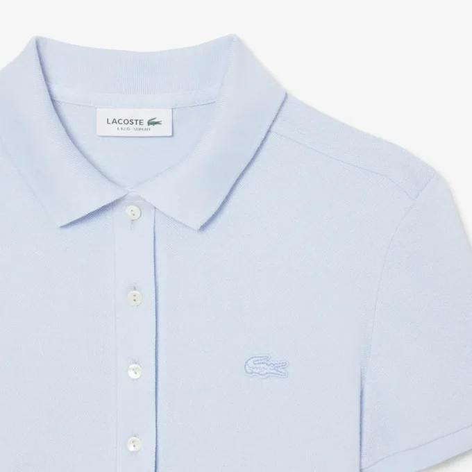 Damen L.12.D Slim Fit Stretch Mini Piqua Poloshirt
