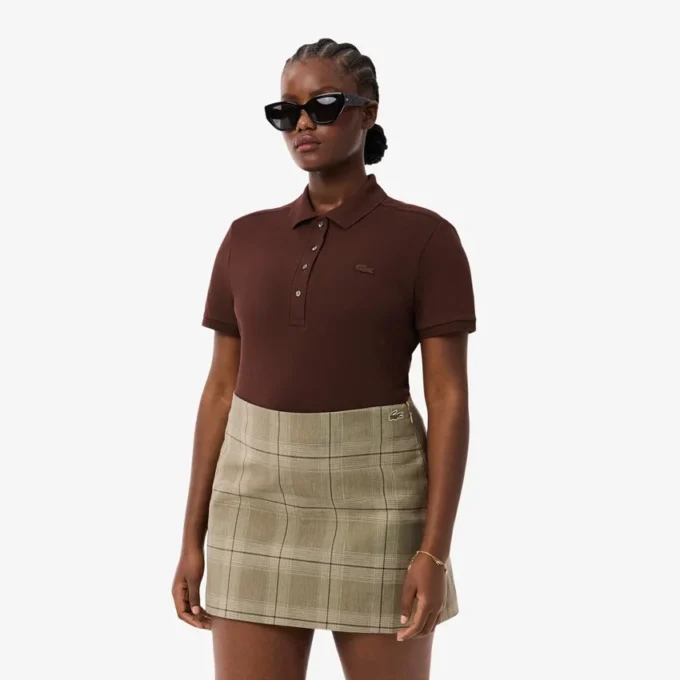 Damen L.12.D Slim Fit Stretch Mini Piqua Poloshirt
