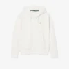 Damen-Piqué-Hoodie mit Reißverschluss