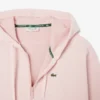 Damen-Piqué-Hoodie mit Reißverschluss