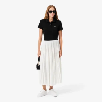 Damen-Poloshirt in Regular Fit aus geschmeidigem Petit Piqué