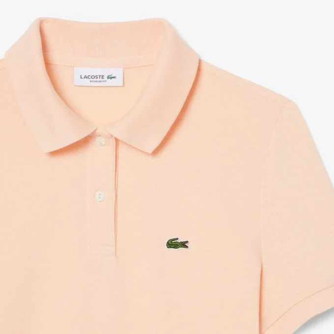 Damen-Poloshirt in Regular Fit aus geschmeidigem Petit Piqué