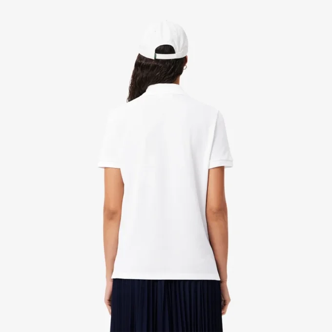 Damen-Poloshirt in Regular Fit aus geschmeidigem Petit Piqué