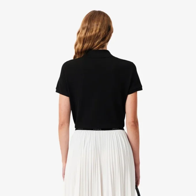 Damen-Poloshirt in Regular Fit aus geschmeidigem Petit Piqué