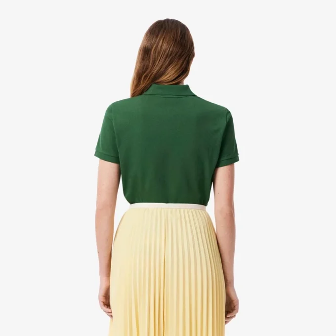 Damen-Poloshirt in Regular Fit aus geschmeidigem Petit Piqué