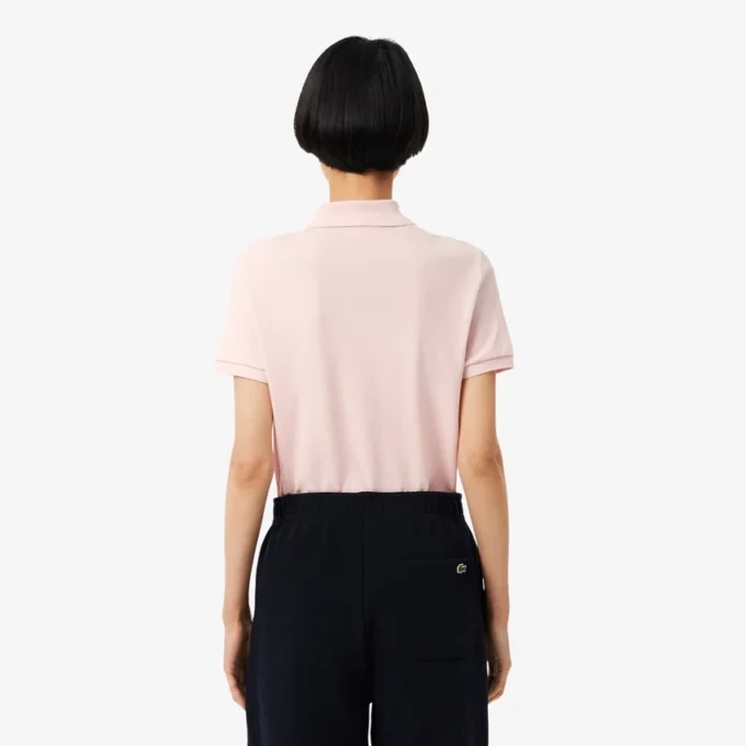 Damen-Poloshirt in Regular Fit aus geschmeidigem Petit Piqué