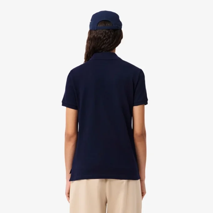 Damen-Poloshirt in Regular Fit aus geschmeidigem Petit Piqué