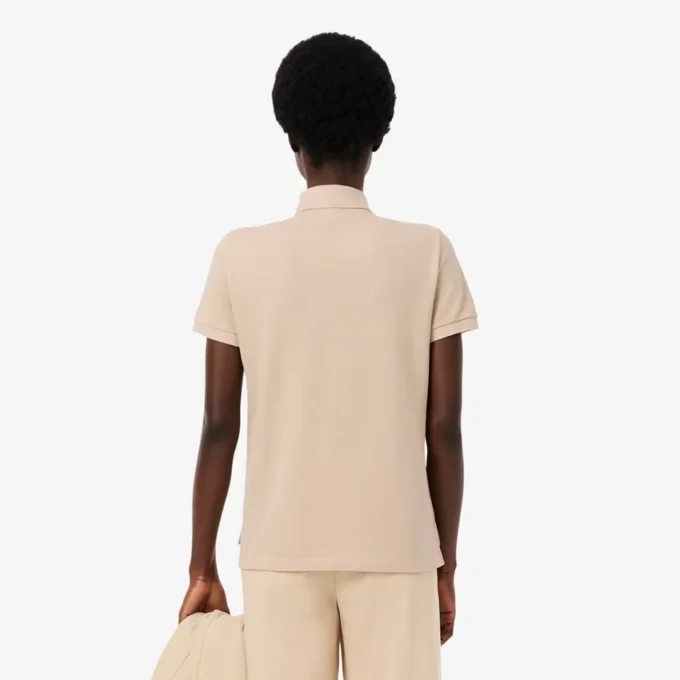 Damen-Poloshirt in Regular Fit aus geschmeidigem Petit Piqué