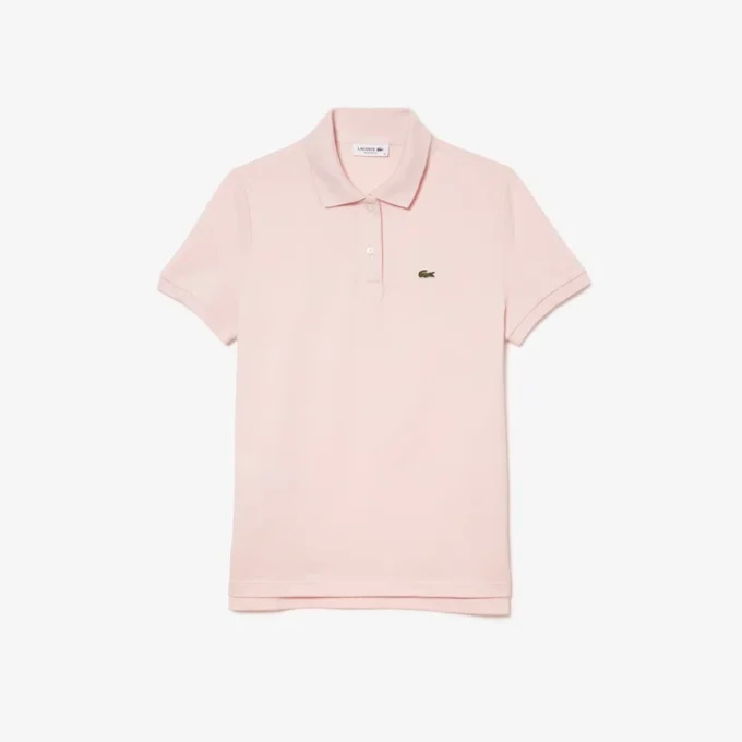 Damen-Poloshirt in Regular Fit aus geschmeidigem Petit Piqué
