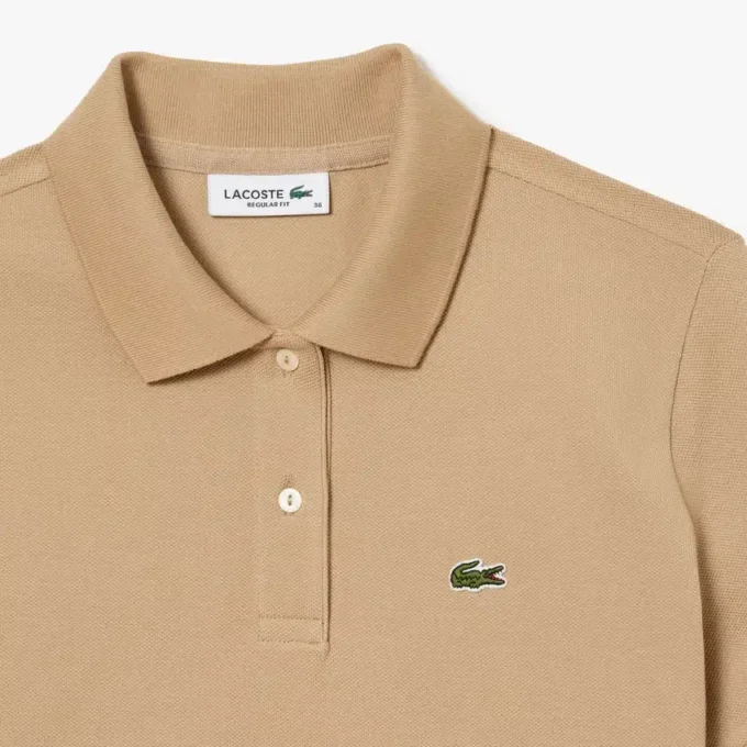 Damen-Poloshirt in Regular Fit aus geschmeidigem Petit Piqué