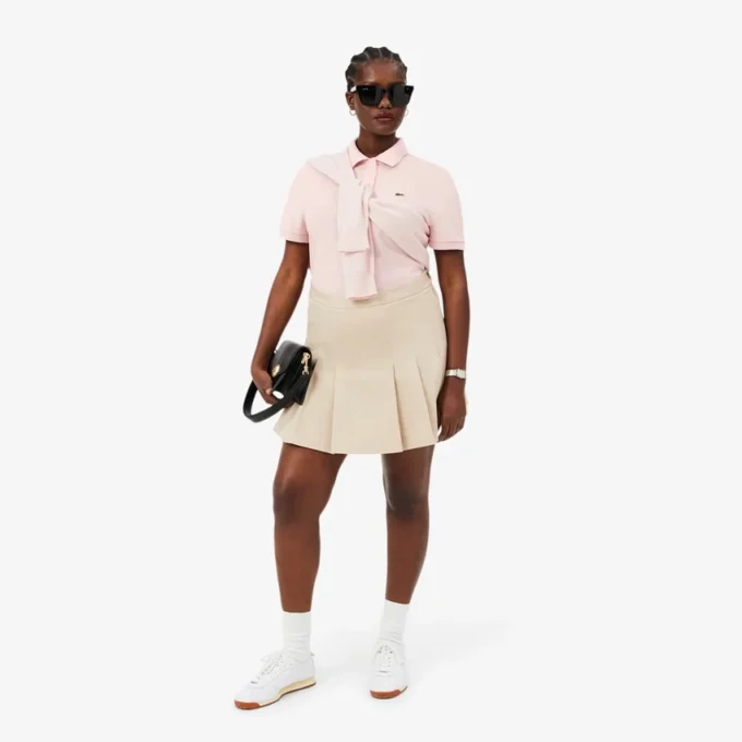 Damen-Poloshirt in Regular Fit aus geschmeidigem Petit Piqué